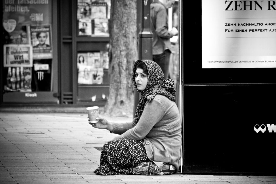 Eastern europe roma person