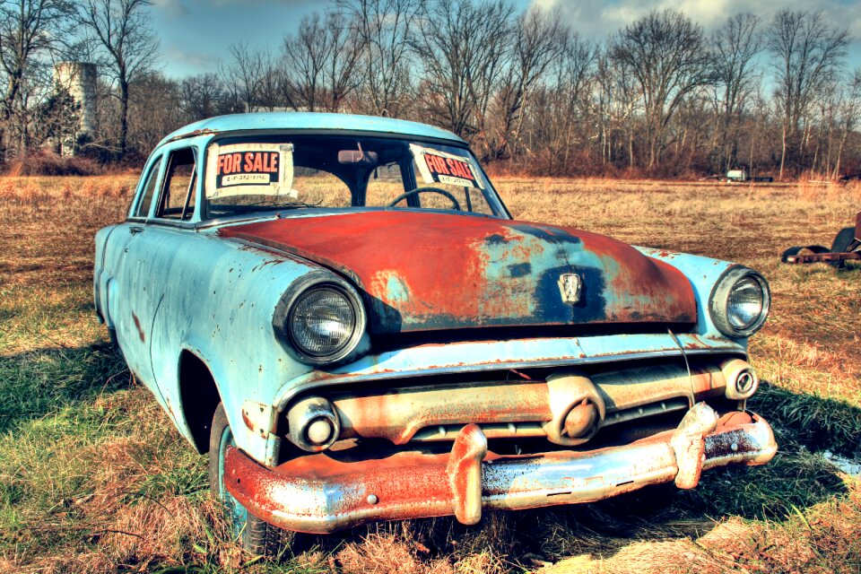 Car junker antique