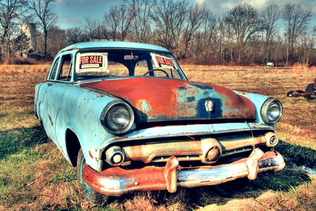 Car junker antique