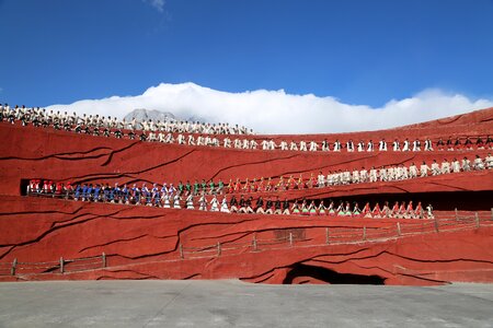 Performance tibetan the magnificent