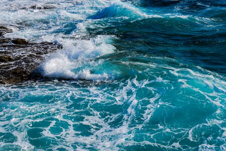 Ocean nature splash photo