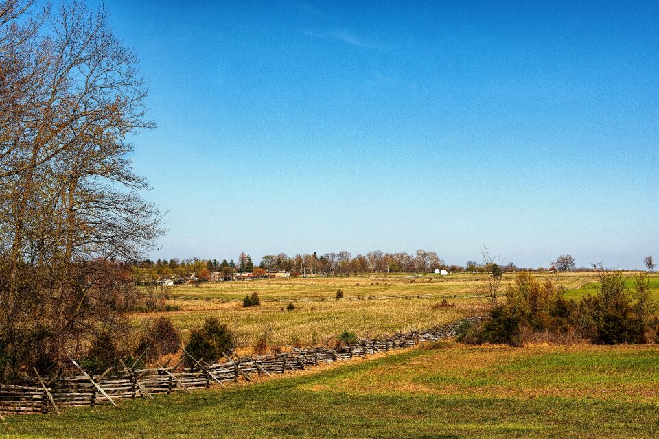 Grass sky gettysburg
