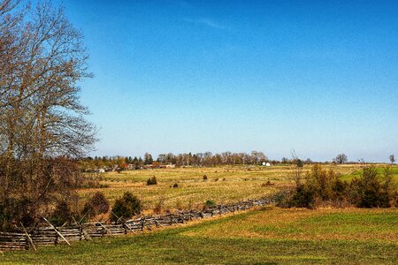 Grass sky gettysburg