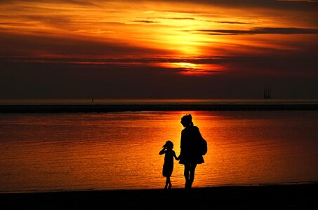 Walking family vaction