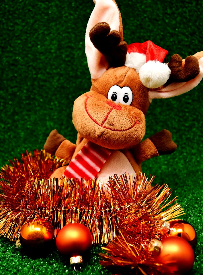Reindeer winter decoration
