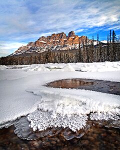 Landscape mountain canada