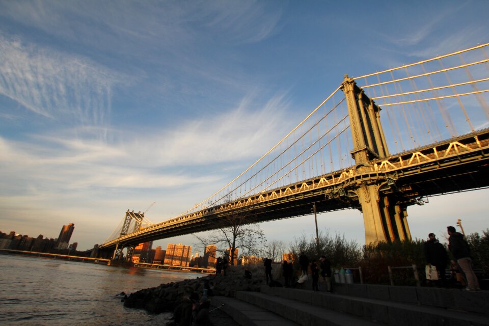 Bridge river cable bridge