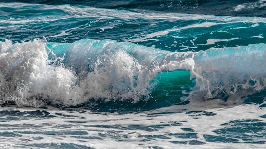 Wave ocean nature photo