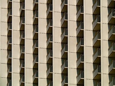 Balconies pattern background