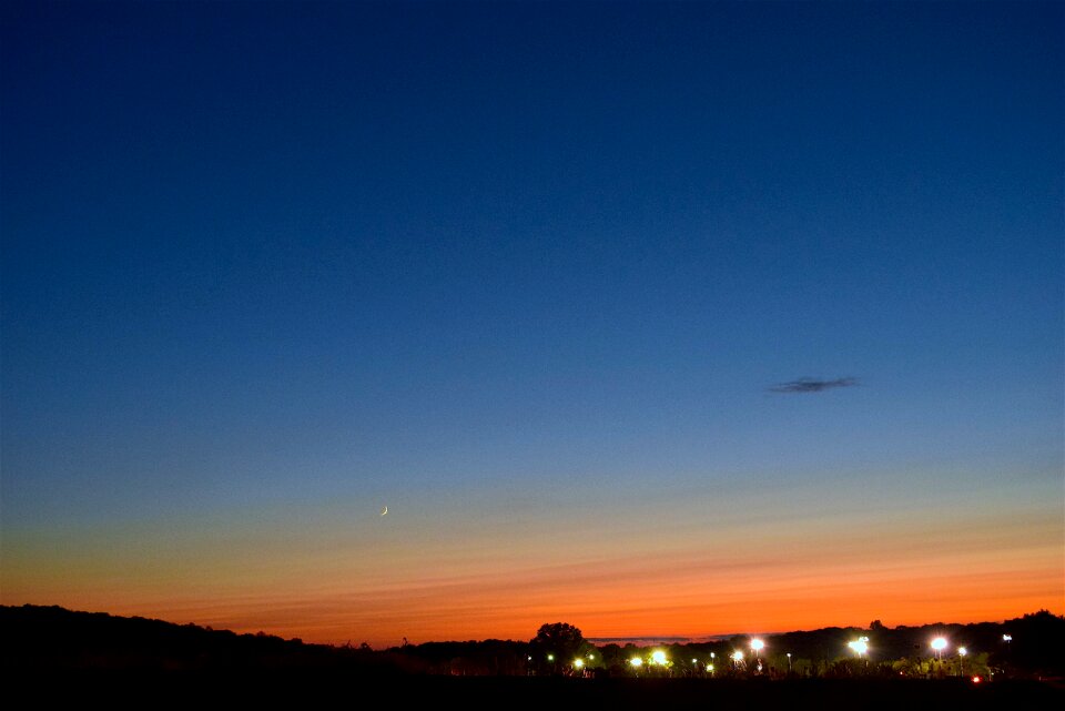 Moon sky crescent