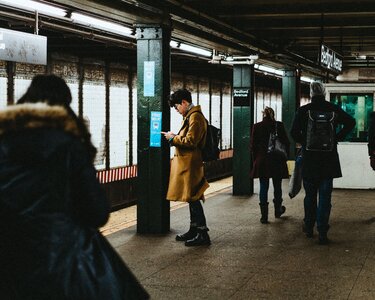 Station train trail photo