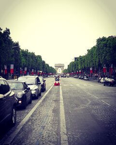 Champs elysees avenue 14 july photo