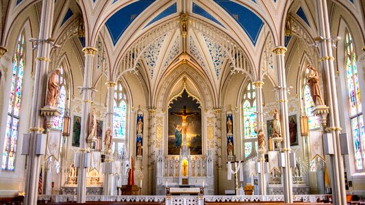 Cathedral church altar