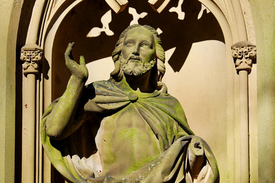 Sculpture figure jesus