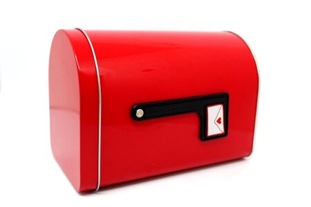 Letter mailbox closed box photo
