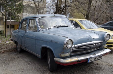 Car russian blue