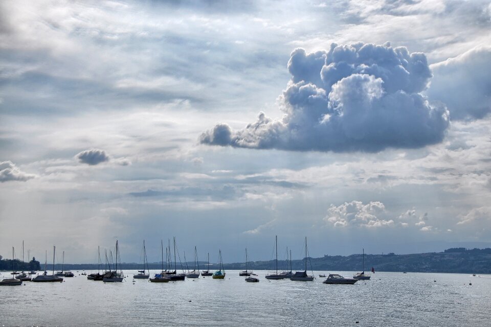 Water bank clouds