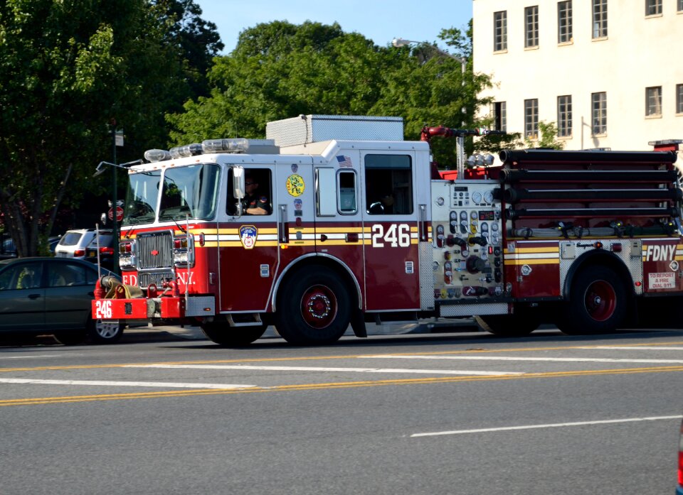Rescue vehicle fire department