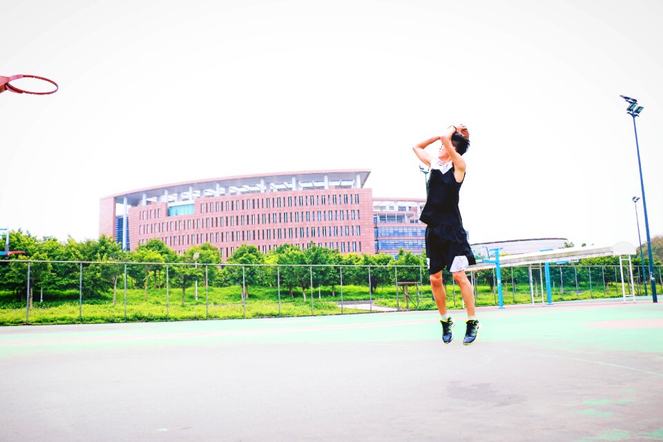 Hoop jumpshot sports