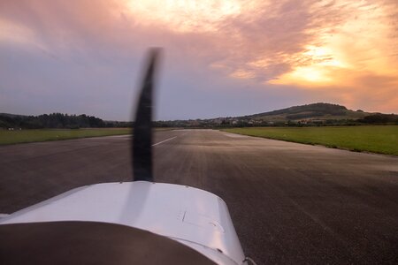 Propeller landing masłów