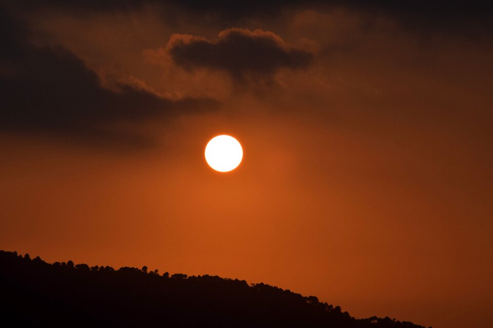 Mountain sun travel