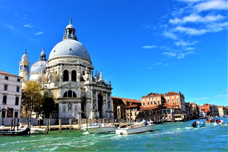 Church channel the grand canal