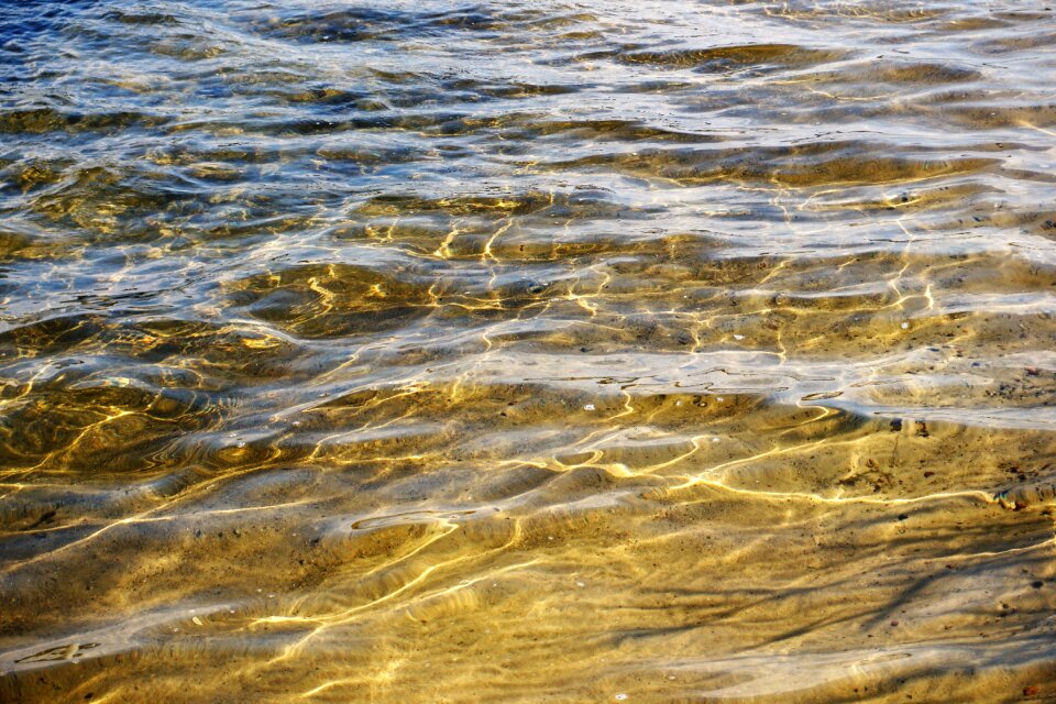 Sand background sun