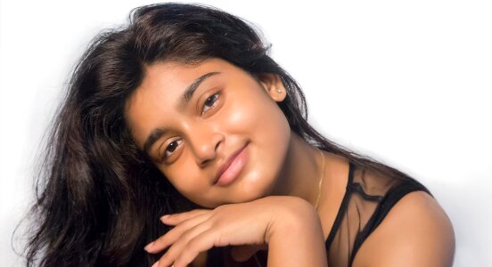Smile close up portrait