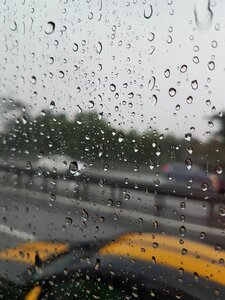 Rain wet water photo