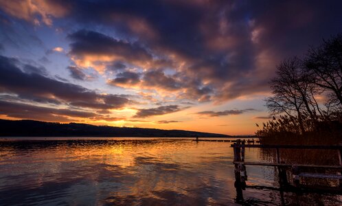 Dawn nature sky photo