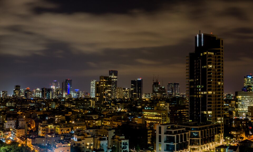 Skyline cityscape summer photo