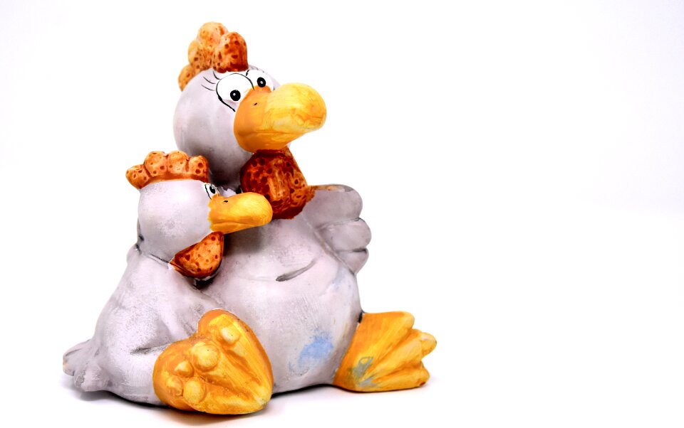 Decoration chickens ceramic
