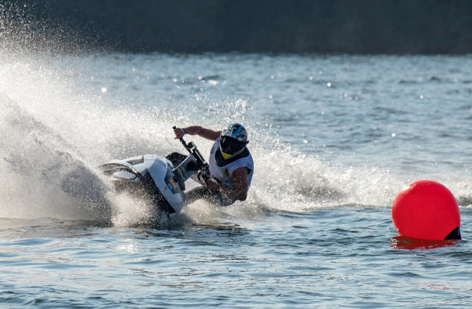Water sports water vehicles race