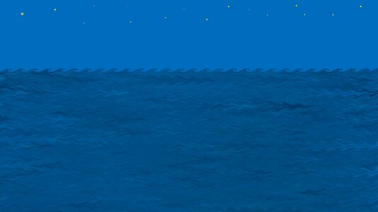 Background blue water