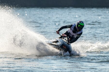 Water sports water vehicles race