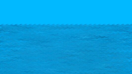 Background blue water