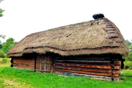 Rustic rural roof photo