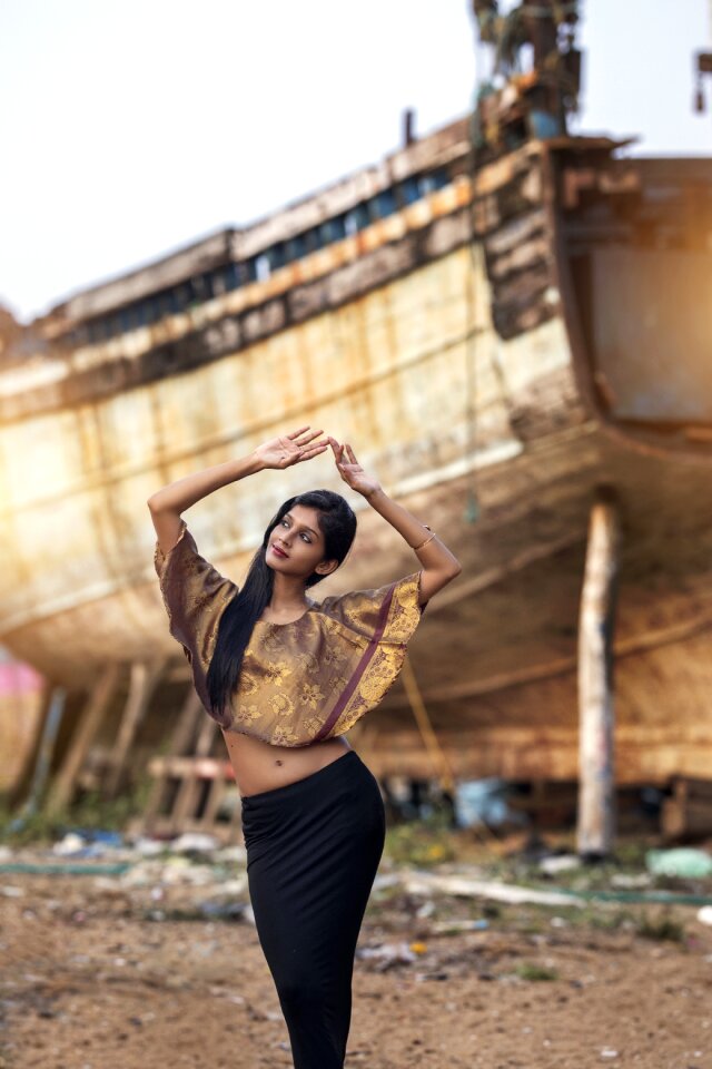 Fashion lifestyle model