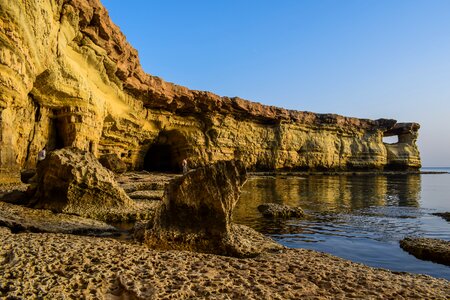 Travel sea cliff photo