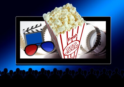 3d glasses filmklappe flap