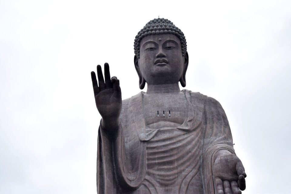 Big buddha the sand huge