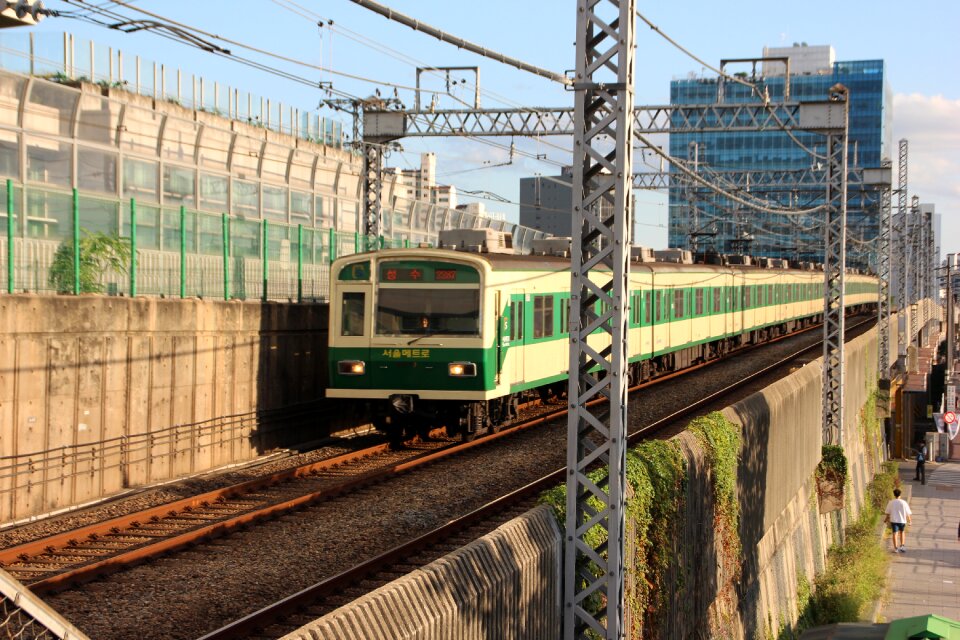 South korea subway transportation railway photo