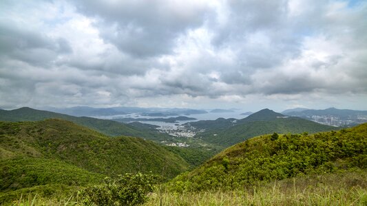 Sky mountain relax