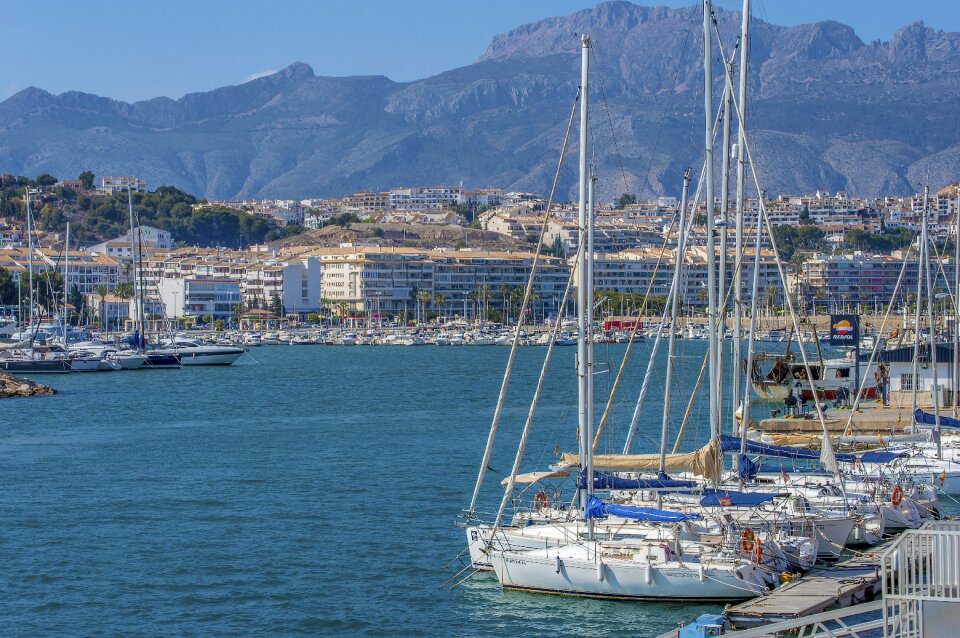 Water sailboat travel