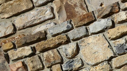 Texture rocks wall photo