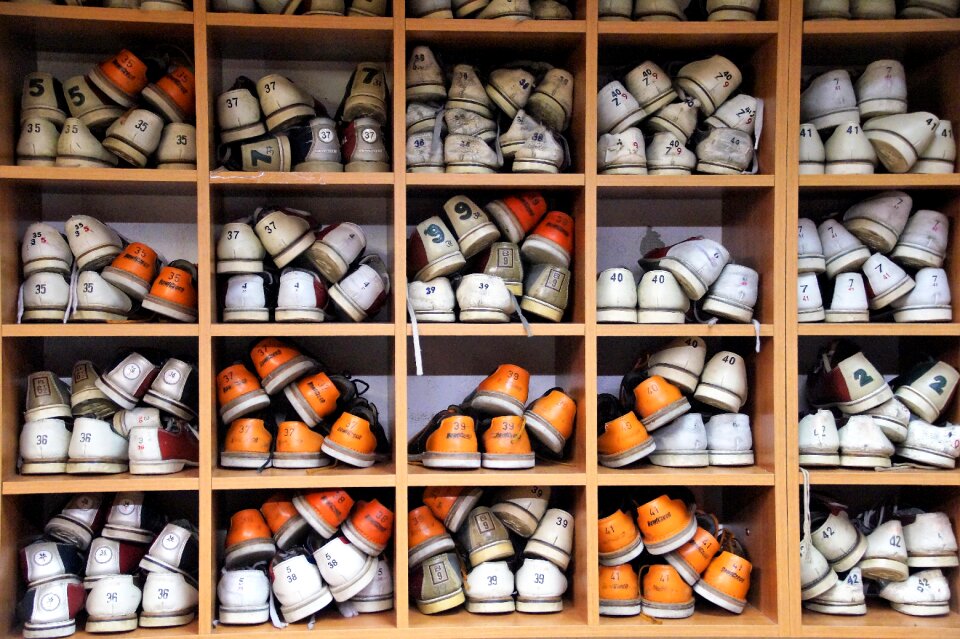 Sports shoe rack sports shoes