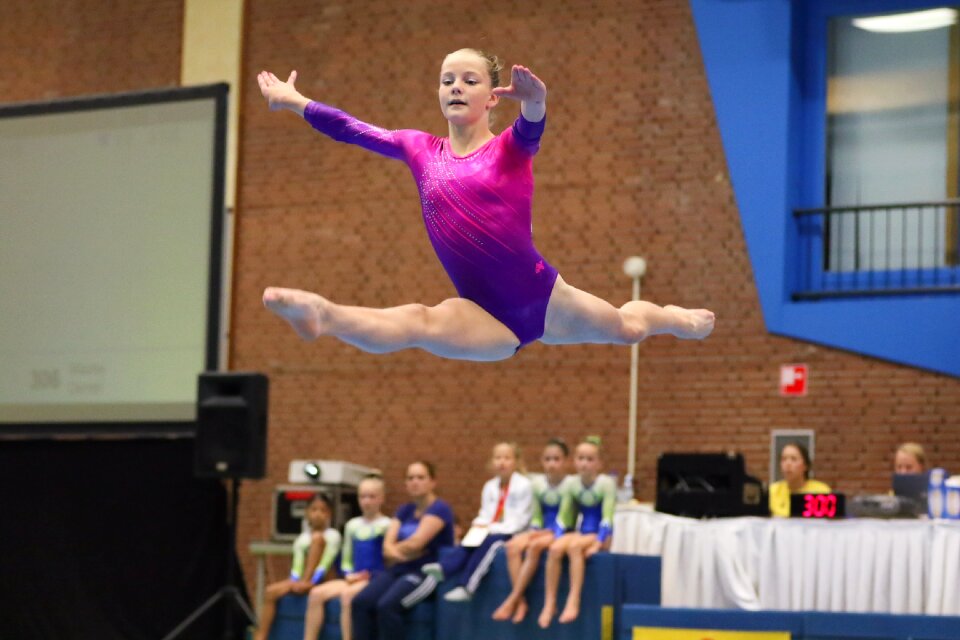 Sports gymnastics agility