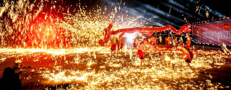 Nantou chongqing fire dragon photo