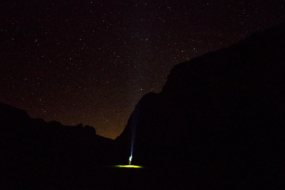 Night sky stars