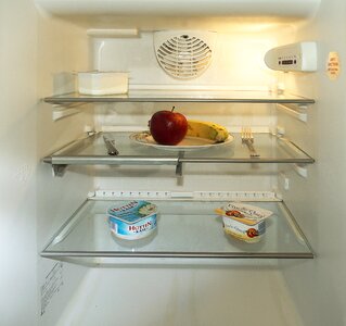 Apple banana empty